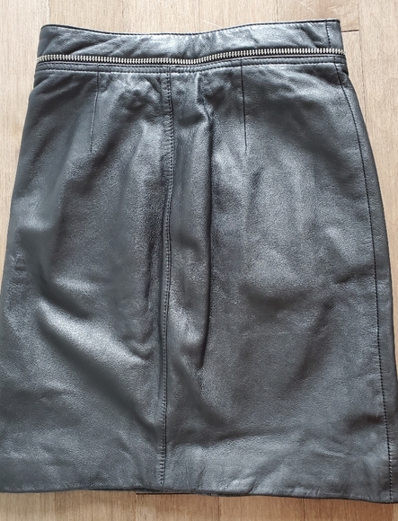 ALL SAINTS LEATHER SKIRT - Picture 2 of 3